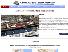 Tablet Screenshot of northeastship.com